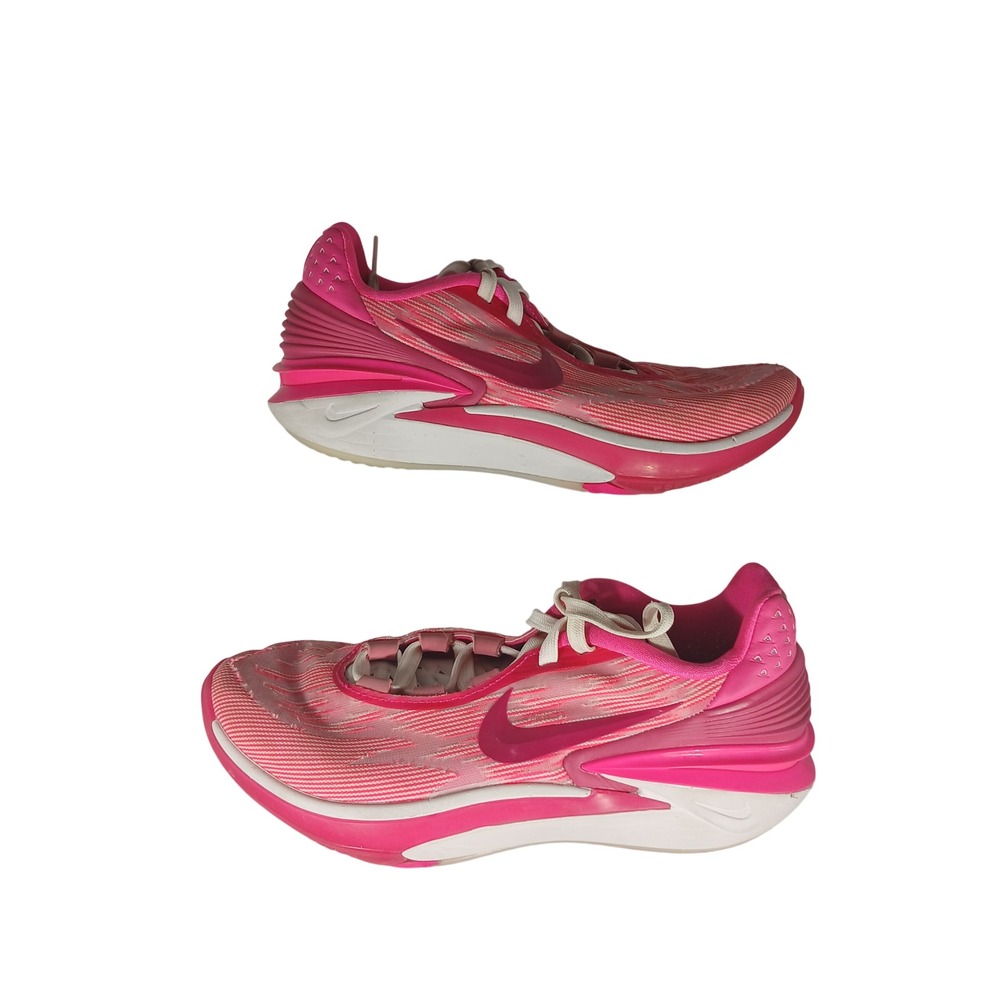 Nike Air Zoom GT Cut 2 8.5 Pink White Basketball Athletic FQ8706-604 Neon Sporty